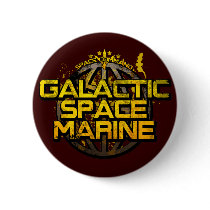 Galactic Space Marine Badge buttons by bartonleclaydesign Galactic Space Marine Badge buttons