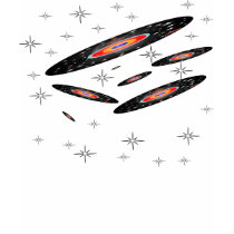 Galactic Vivrant Vinyl shirt by SirKyanite Galactic Vivrant Vinyl shirt