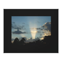Galactic Vortex Dramatic Window Gallery Canvas Prints