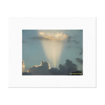 Galactic Vortex Matte Canvas Gallery Wrapped Canvas
