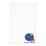 Galactic Warrior Stationery Design Galactic Warrior Stationery Design