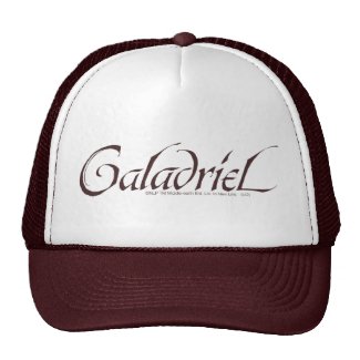 Galadriel Name Solid Trucker Hat