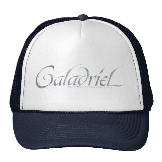 Galadriel Name Textured Trucker Hats