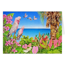 Galahs Greeting Card