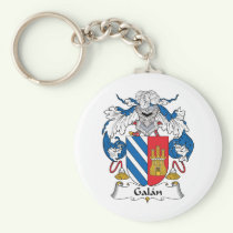 Galan Family Crest Keychain