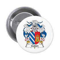 Galan Family Crest Button