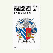 Galan Family Crest Stamps