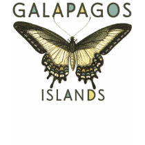 Galapagos Islands Butterfly t-shirts
