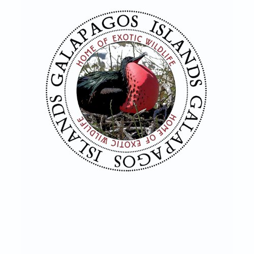 Galapagos Islands Great Frigate Bird shirt