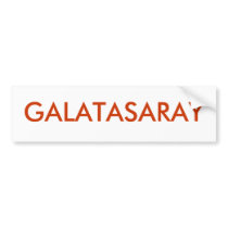 Galatasaray bumper sticker