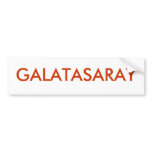 Galatasaray bumper sticker