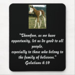 Galatians 6:10 mouse pads