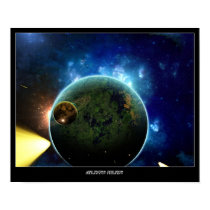 Galaxies Ablaze posters by Timetwister Galaxies Ablaze posters