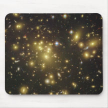 Galaxy Cluster Abell 1689 in Constellation Virgo Mousepad