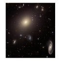 Galaxy cluster Abell S0740, posters
