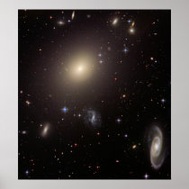 Galaxy cluster Abell S0740, posters