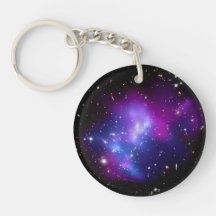 Galaxy Cluster MACS J0717 (Hubble Telescope) Acrylic Key Chain