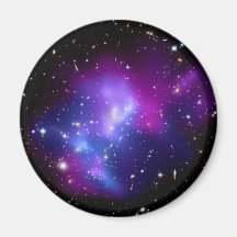 Galaxy Cluster MACS J0717 (Hubble Telescope) Fridge Magnet