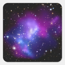 Galaxy Cluster MACS J0717 (Hubble Telescope) Sticker