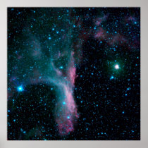 Galaxy Cosmic Dancer in space Print