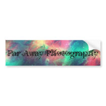 Galaxy Far Away Photography Sticker Bumper Sticker