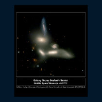 Galaxy Group Sextet Hubble Telescope posters by Space_Exploration Galaxy Group Sextet Hubble Telescope posters