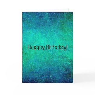 Galaxy, Happy Birthday! card