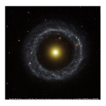 Galaxy Hoag's Object posters by ZephyrusBooks Galaxy Hoag's Object posters