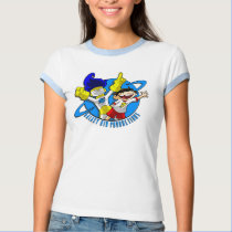 Galaxy KId ladies T t-shirts