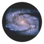 Galaxy M 100 Round Stickers