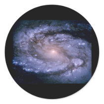 Galaxy M 100 Round Stickers