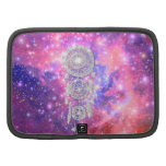 Galaxy Nebula Glitter dreamcatcher Pink Space Organizer