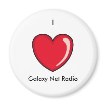 Galaxy Net Radio Logo Magnet