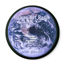 Galaxy Net Radio Logo Magnet