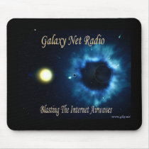 Galaxy Net Radio Logo Mousepad