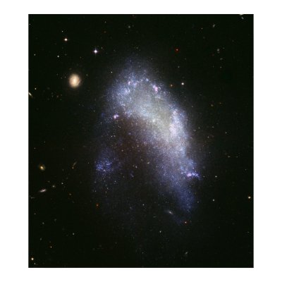 Galaxy NGC 1427A Plunges Toward the Fornax Galaxy  Posters by alandail