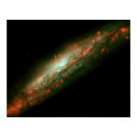 Galaxy NGC 3079 posters
