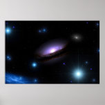 Galaxy NGC 4526 Print
