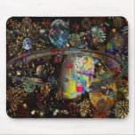 Galaxy of Fireworks Collage Planets  2859b Mousepad