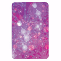 Galaxy Purple Pink Bokeh magnets