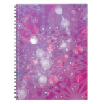 Galaxy Purple Pink Bokeh Notebook
