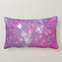 Galaxy Purple Pink Bokeh pillows