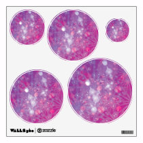 Galaxy Purple Pink Bokeh wall decals