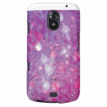 Galaxy Purple Pink Bokeh casemate cases