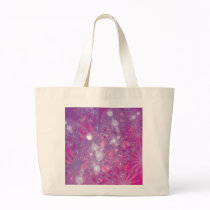 Galaxy Purple Pink Bokeh bags