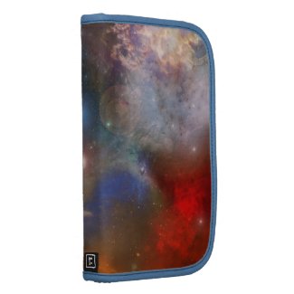 Galaxy Space Abstract Art Planner rickshaw_folio