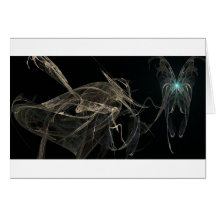 Galaxy Space Creature Greeting Cards