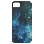 Galaxy Stars Nebula iPhone Blue Green 5/5S Case Case For iPhone 5/5S