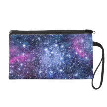 Galaxy Stars Wristlet Clutches