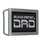Galaxy's Greatest Dad Belt Buckle